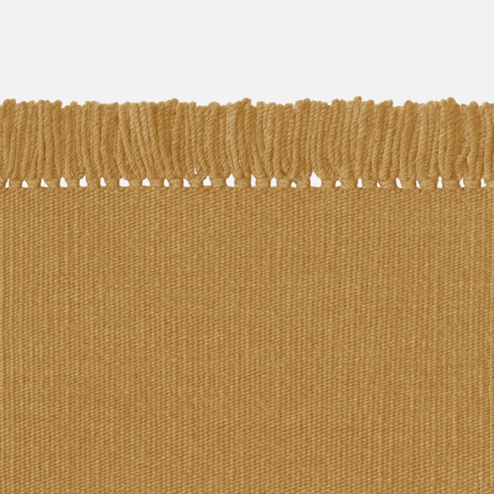 Kvadrat Kelim Coloured Fringes 3232 - op maat