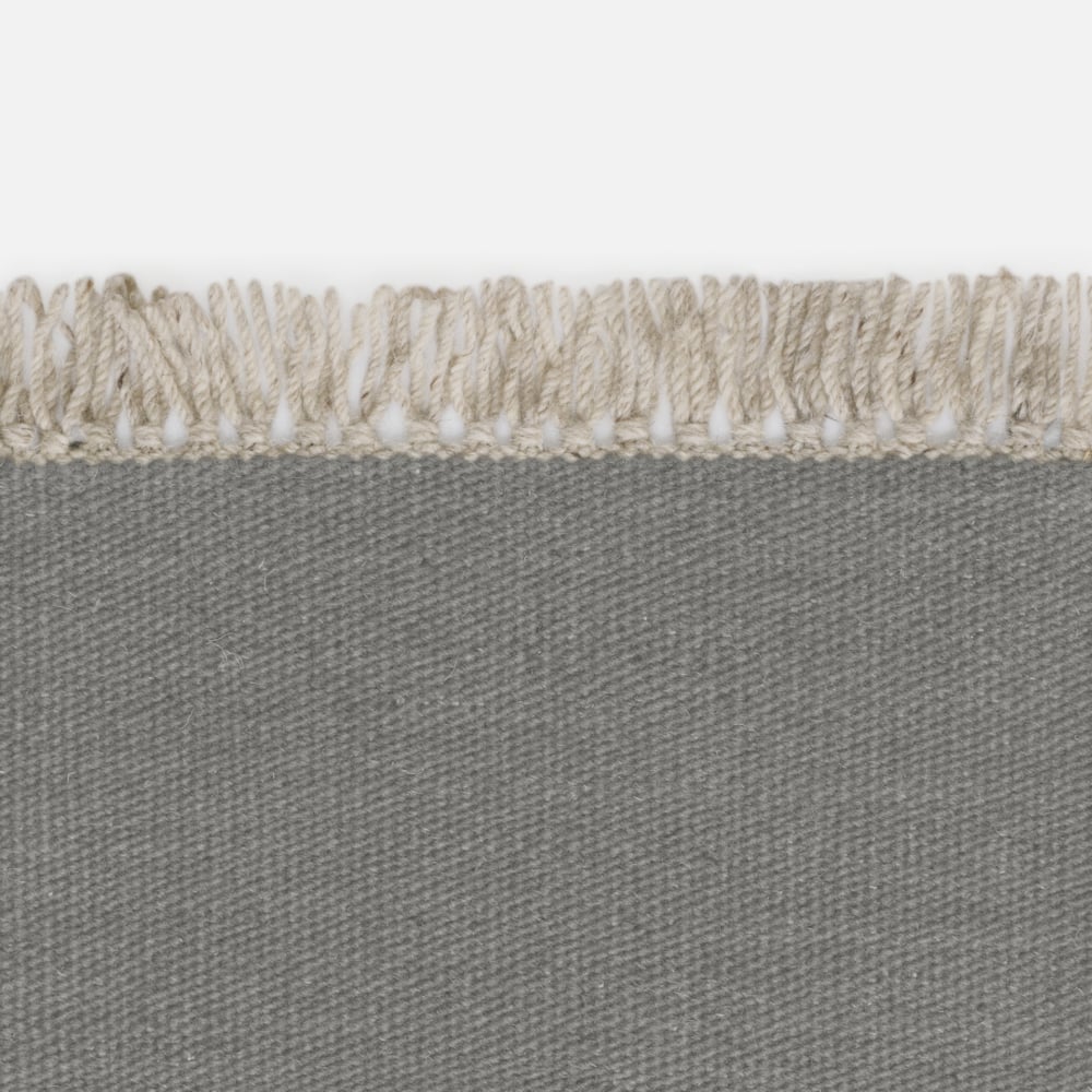 Kvadrat Kelim Naturally Coloured Fringes 7053 - op maat