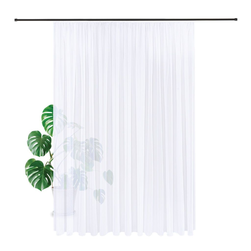 Gerster 4761 0001 wit - 245 x 300 cm (hoogte x breedte)