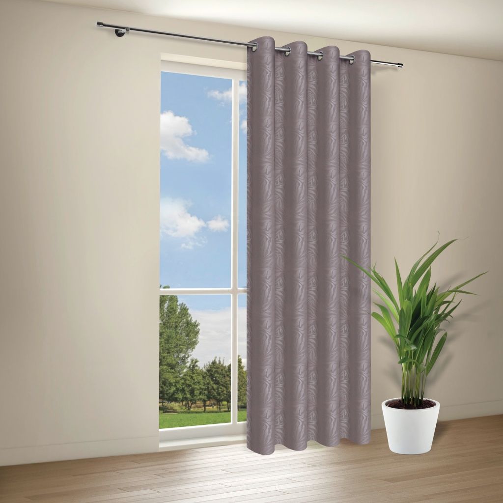 Gerster 40983 0840 lichtgrijs - 245 x 140 cm (hoogte x breedte)