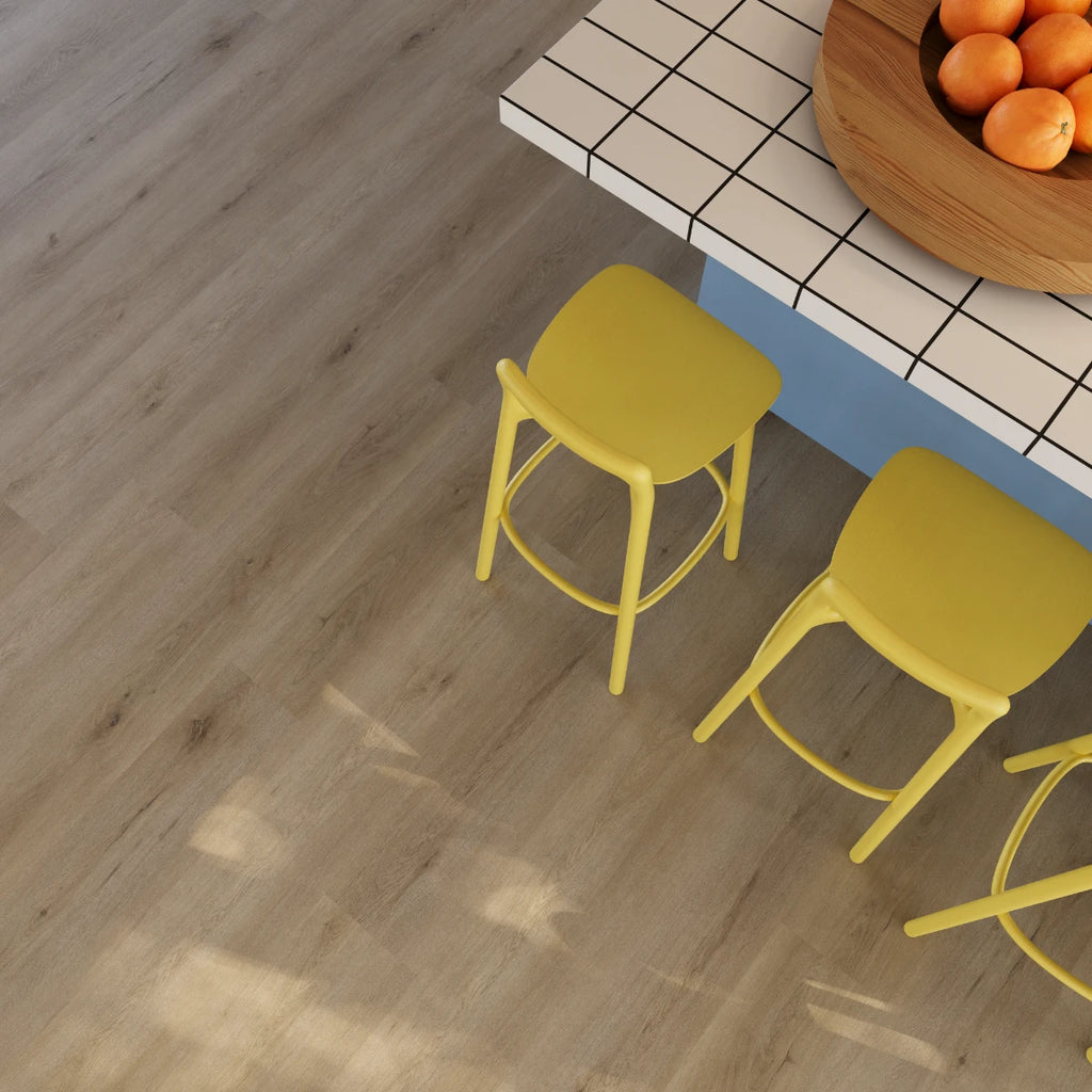 Saffier Avenue Tampa Oak Plank Plak - PVC