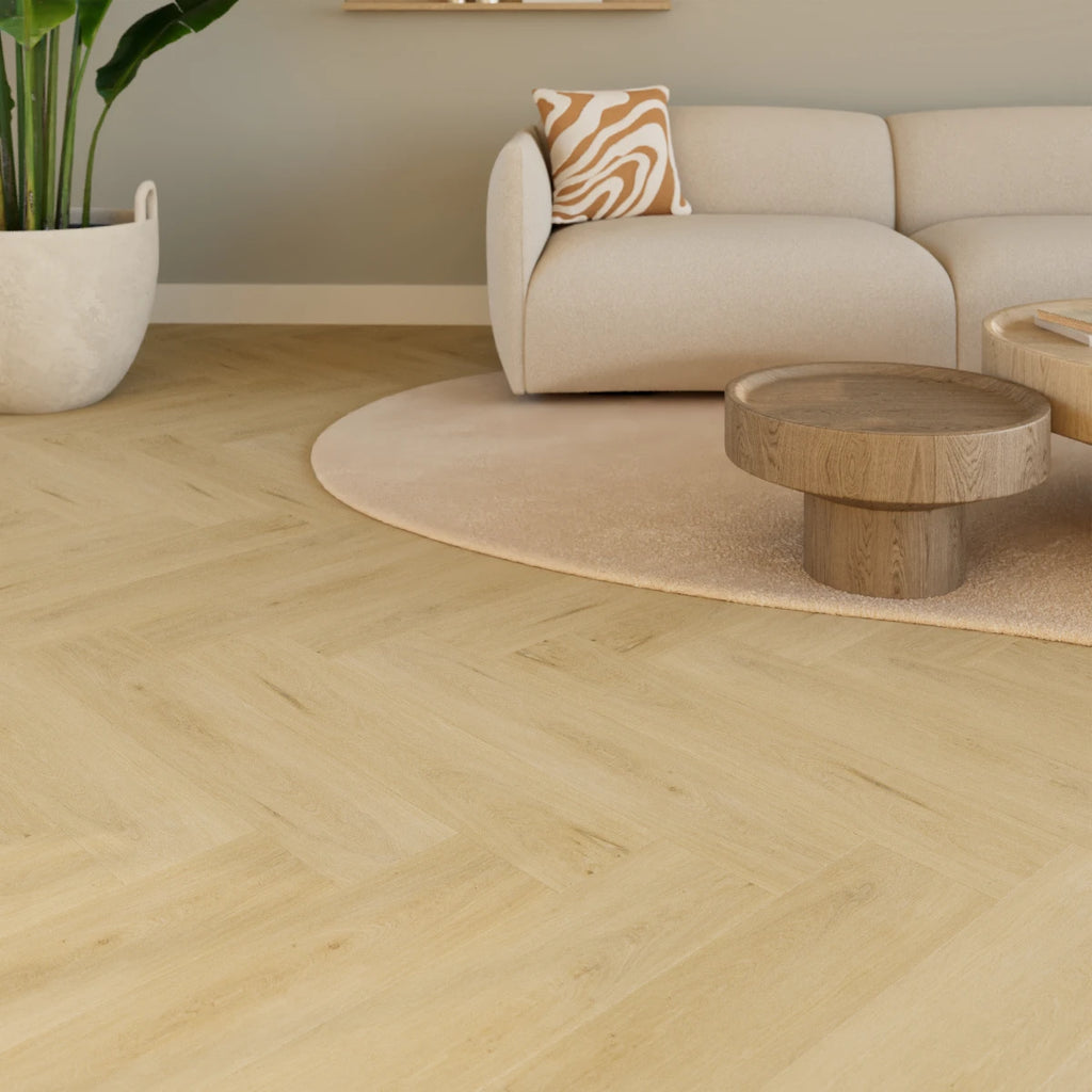 Saffier Allee Odda Visgraat Plak - PVC