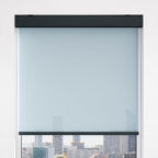 Kvadrat Closed cassette Small - op maat - voorbeeld PowdercoatedGrey Black