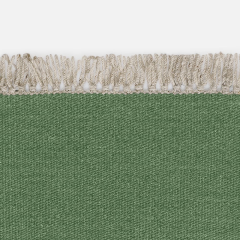 Kvadrat Kelim Naturally Coloured Fringes 7014 - op maat