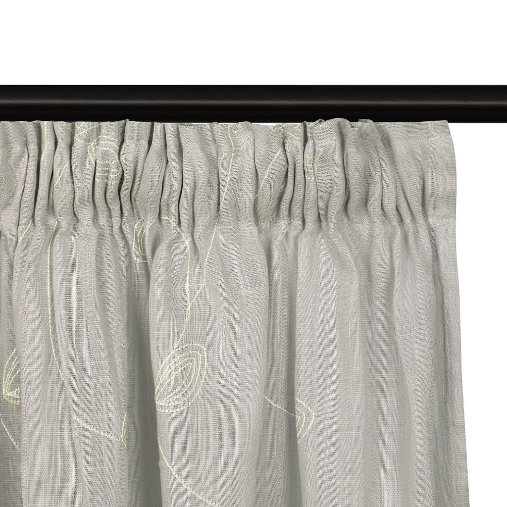 Gerster 40742 0840 lichtgrijs - 245 x 140 cm (hoogte x breedte)