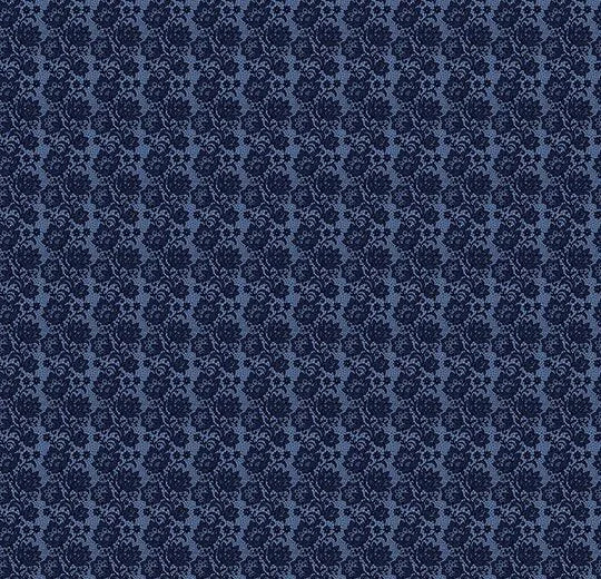 Forbo Flotex H&L Floral - 243001 Lace Bleu