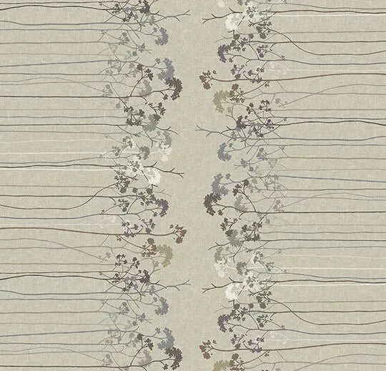 Forbo Flotex H&L Floral - 254201 Elder Border Almond