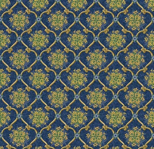 Forbo Flotex H&L Floral - 253101 Chambord Iris
