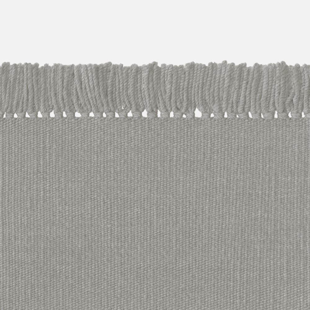 Kvadrat Kelim Coloured Fringes 6363 - op maat