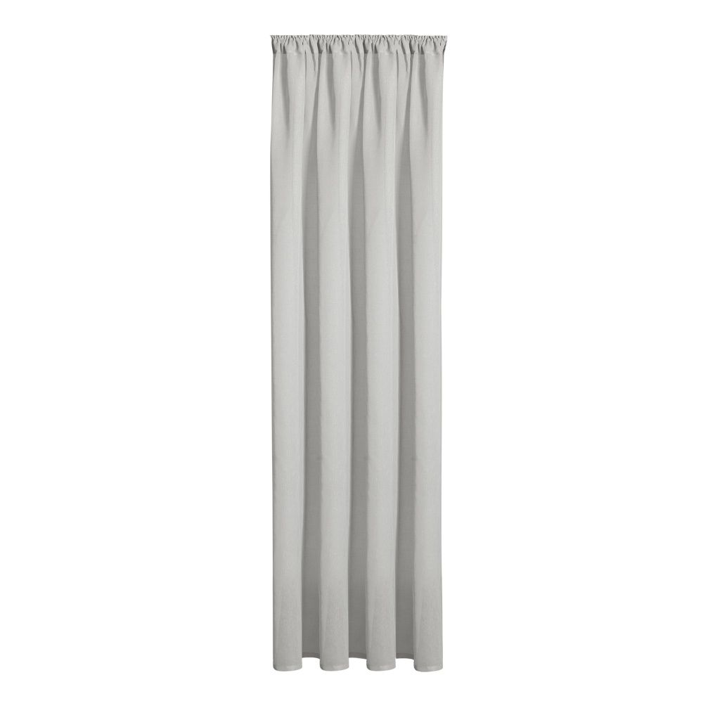 Gerster 40743 0840 lichtgrijs - 245 x 140 cm (hoogte x breedte)