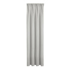 Gerster 40743 0840 lichtgrijs - 245 x 140 cm (hoogte x breedte)