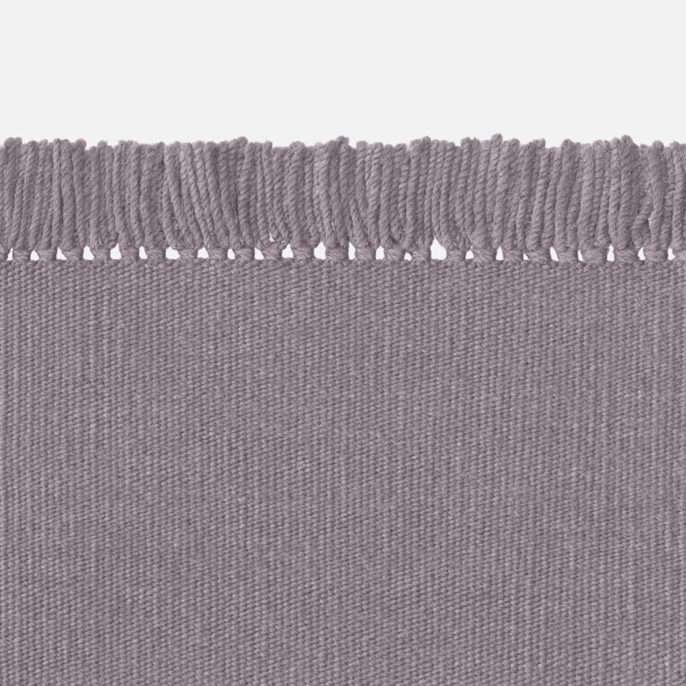 Kvadrat Kelim Coloured Fringes 4545 - op maat