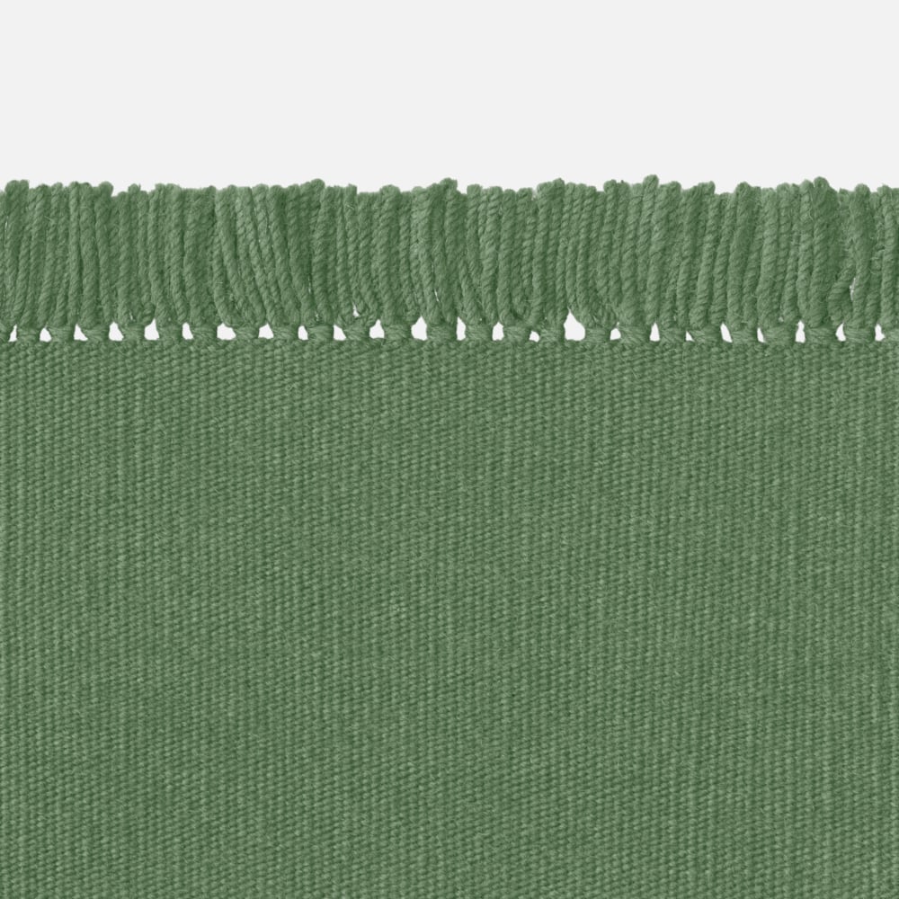Kvadrat Kelim Coloured Fringes 1414 - op maat