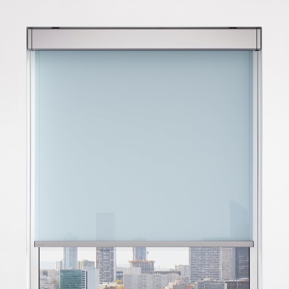Kvadrat Closed cassette Small - op maat - voorbeeld NaturalAnodized Black