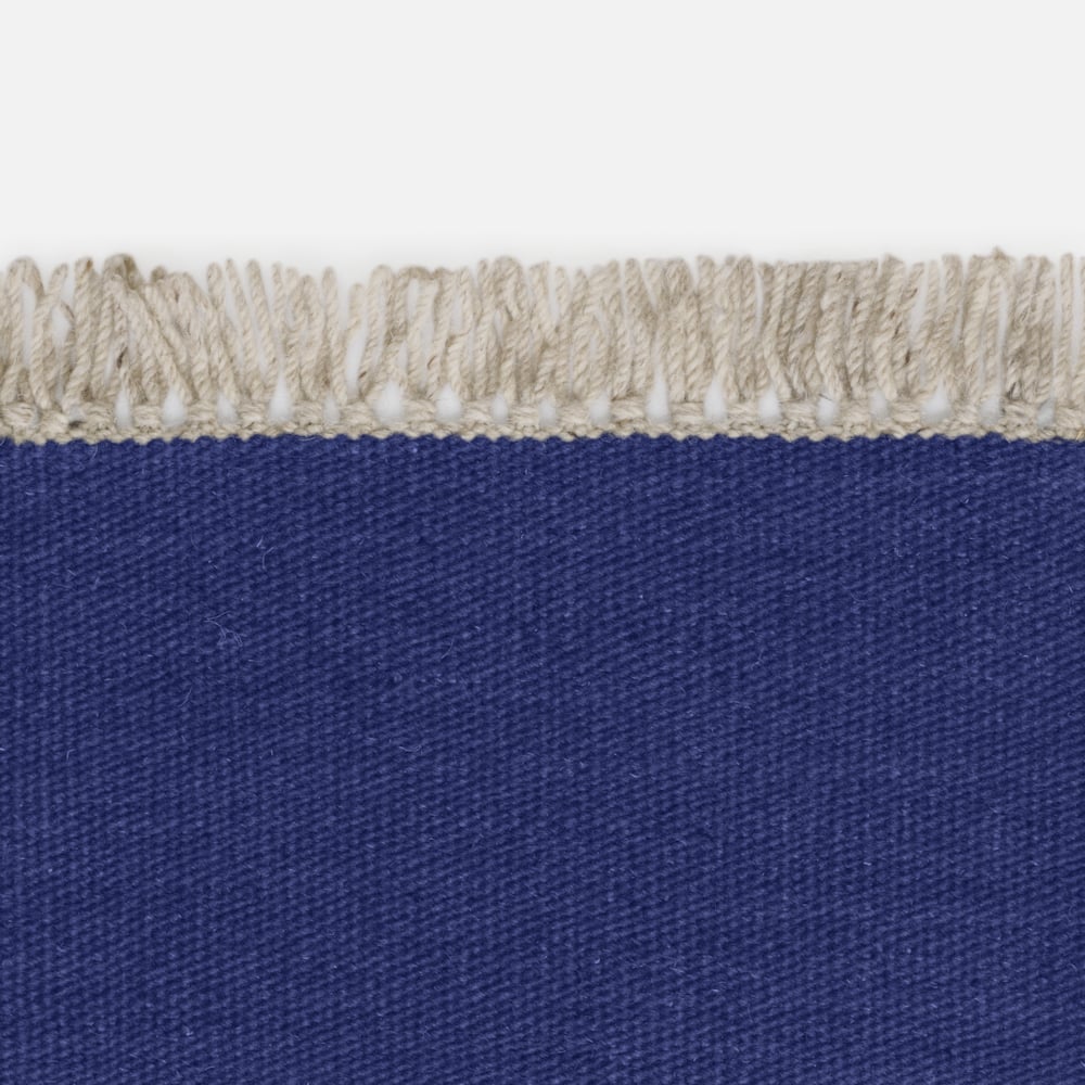 Kvadrat Kelim Naturally Coloured Fringes 7011 - op maat