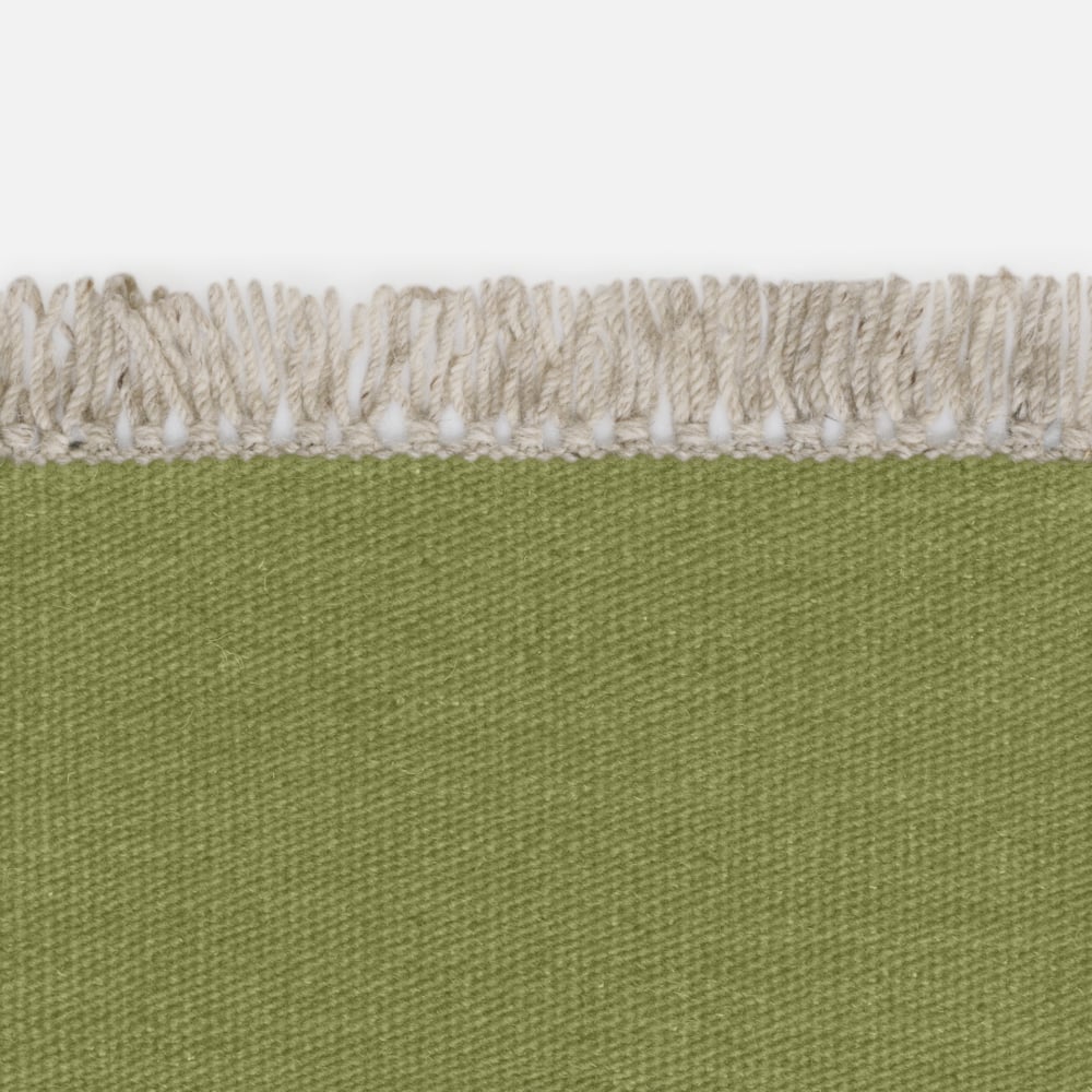 Kvadrat Kelim Naturally Coloured Fringes 7054 - op maat