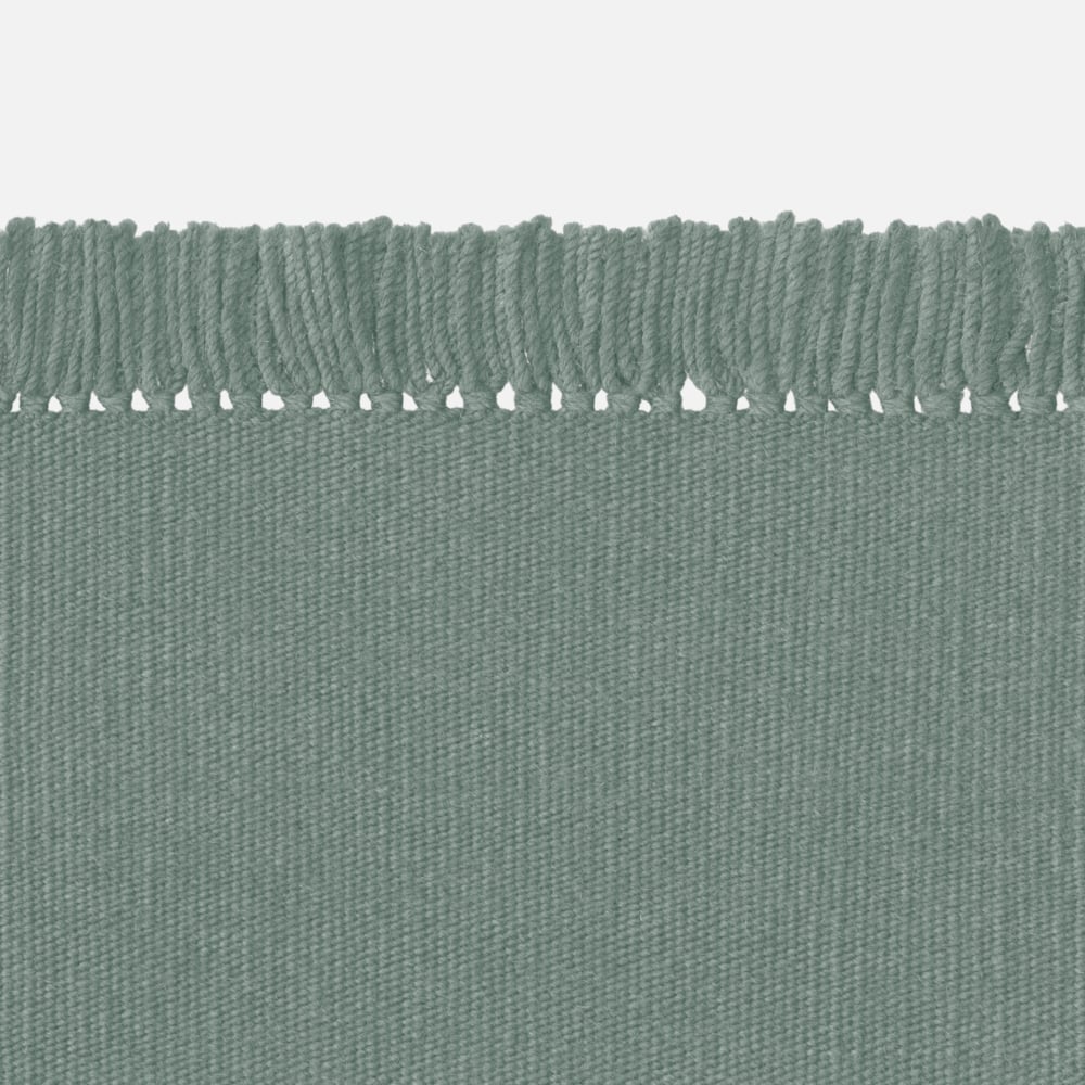 Kvadrat Kelim Coloured Fringes 3434 - op maat