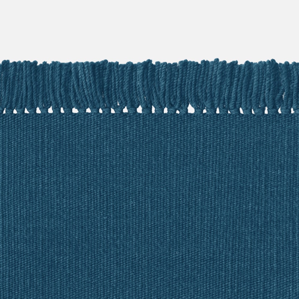 Kvadrat Kelim Coloured Fringes 4141 - op maat