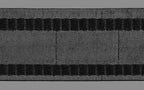Gerster 61130 Wellenband 80mm, schwarz schwarz zwart - 80 mm bandbreedte