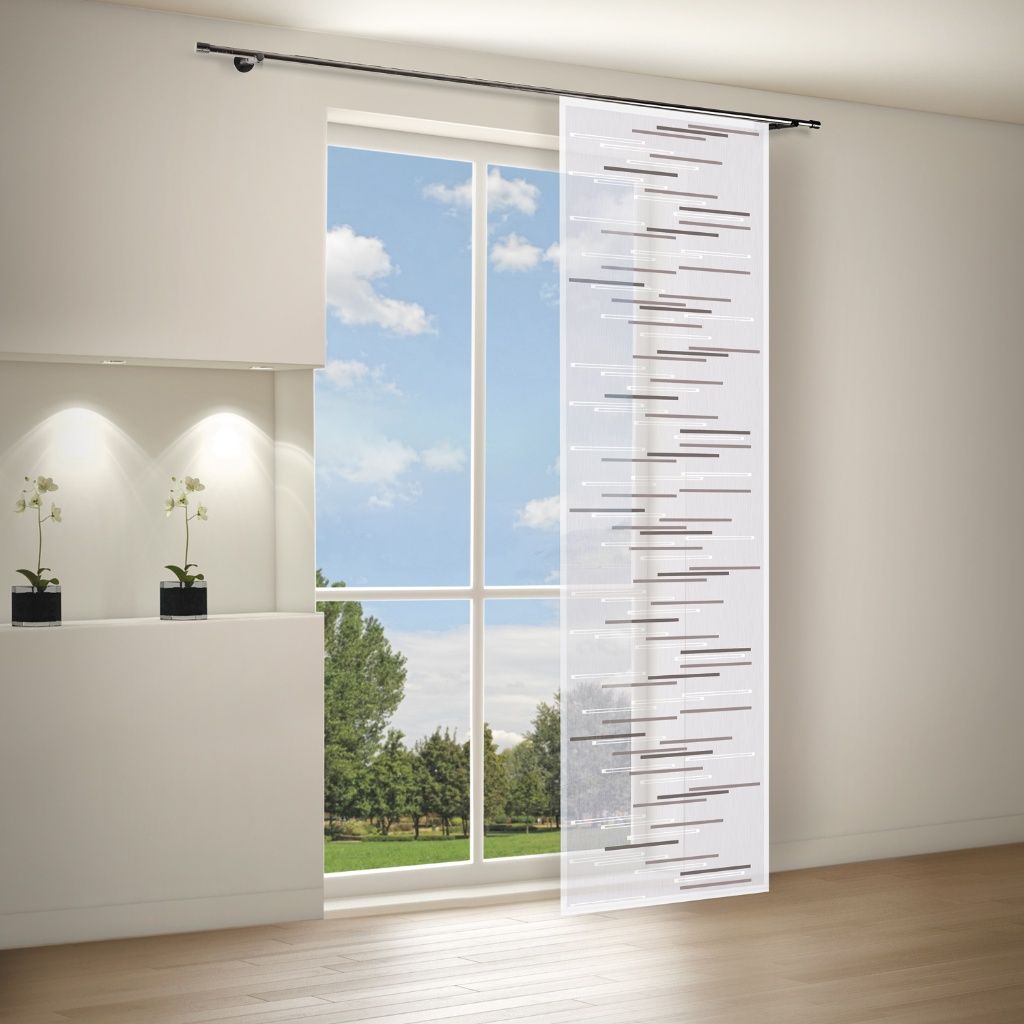 Gerster 40279 0810 antraciet - 245 x 60 cm (hoogte x breedte)
