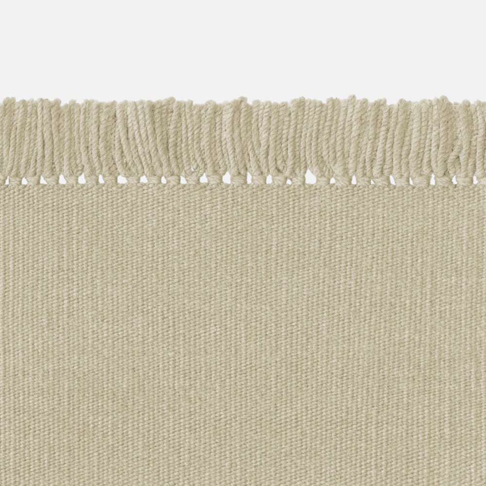 Kvadrat Kelim Coloured Fringes 0404 - op maat