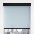 Kvadrat Closed cassette Small - op maat - voorbeeld PowdercoatedBlack White