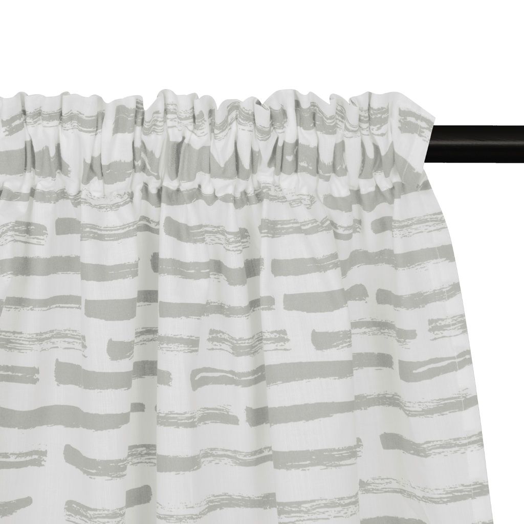 Gerster 40705 0840 lichtgrijs - 245 x 140 cm (hoogte x breedte)