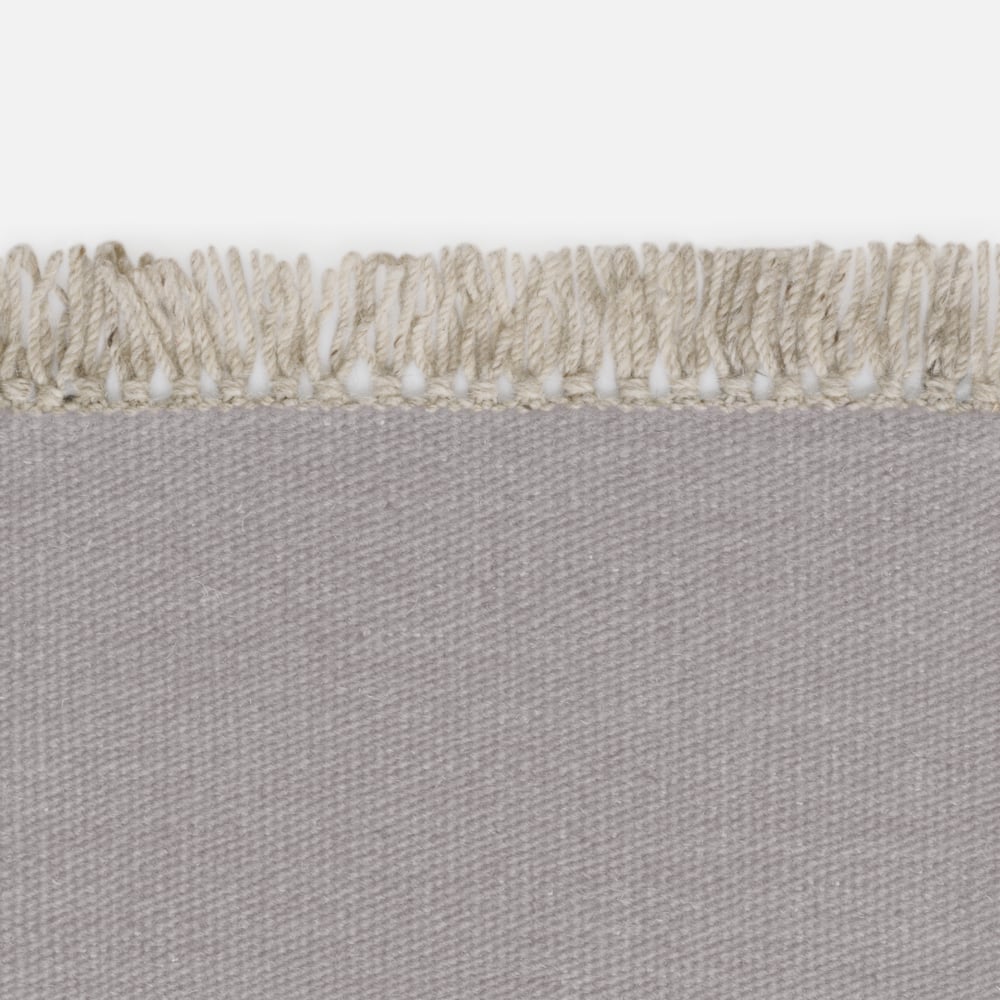 Kvadrat Kelim Naturally Coloured Fringes 7035 - op maat