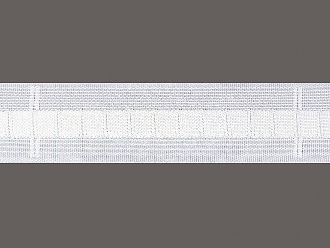 Gerster 6810 Faltenlegeband 30mm, weiß - 30 mm bandbreedte - verpakking 400
