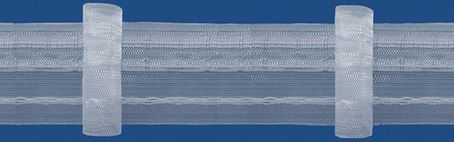 Gerster 6362 Faltenband 50mm, 250%, volltr. - 50 mm bandbreedte