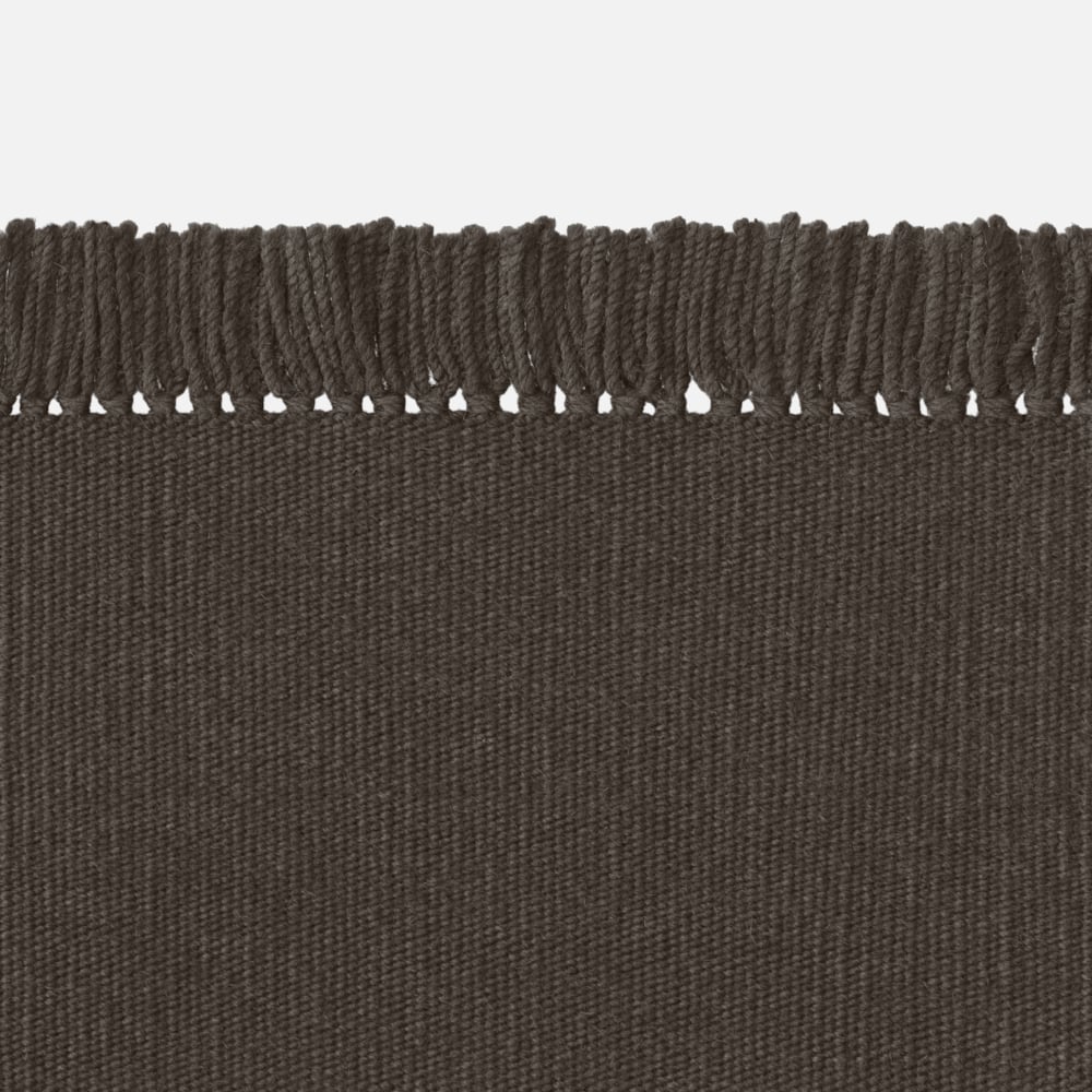 Kvadrat Kelim Coloured Fringes 1616 - op maat