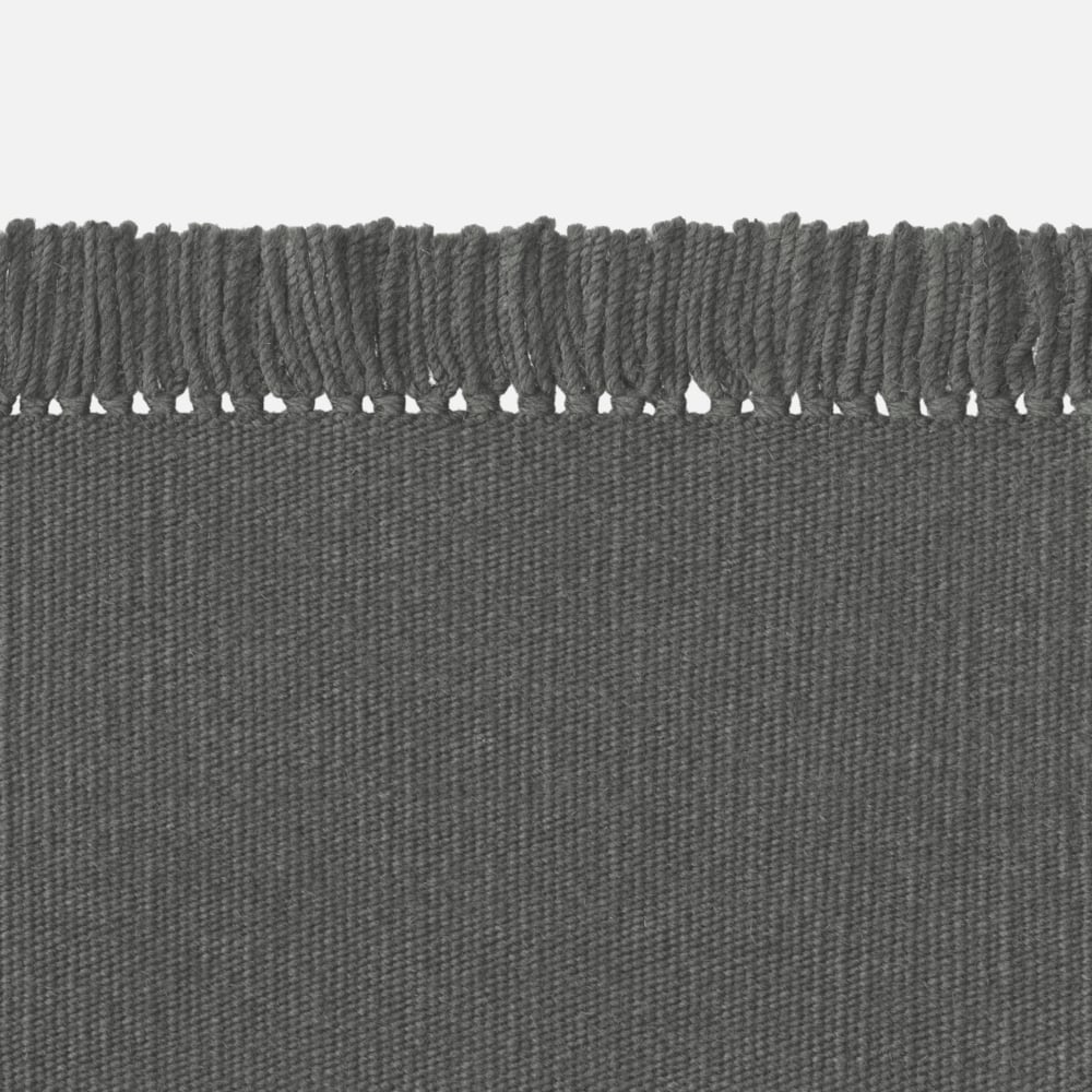 Kvadrat Kelim Coloured Fringes 7373 - op maat