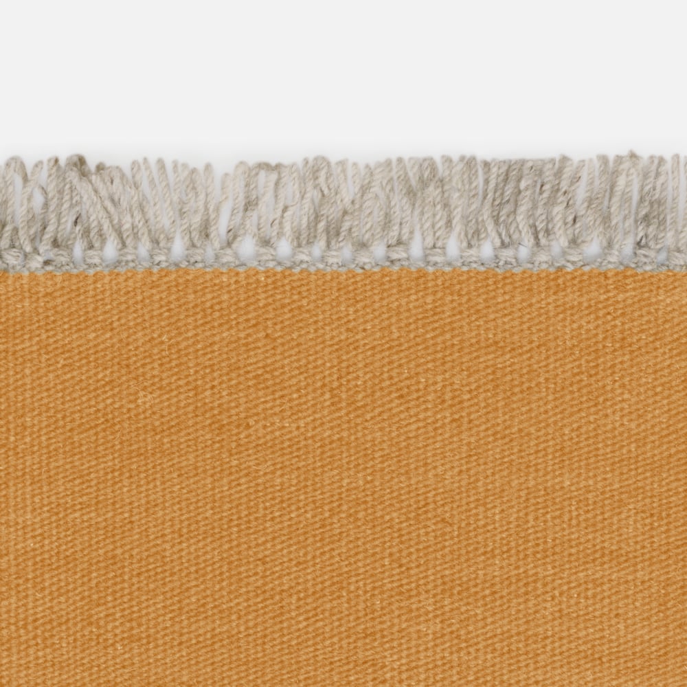Kvadrat Kelim Naturally Coloured Fringes 7020 - op maat