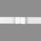 Gerster 6282 Faltenband 50mm, 175%, trans - 50 mm bandbreedte