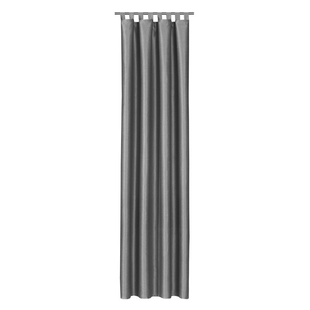 Gerster 40455 0840 lichtgrijs - 245 x 140 cm (hoogte x breedte)