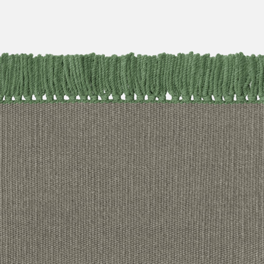 Kvadrat Kelim Cross Coloured Fringes 1424 - op maat
