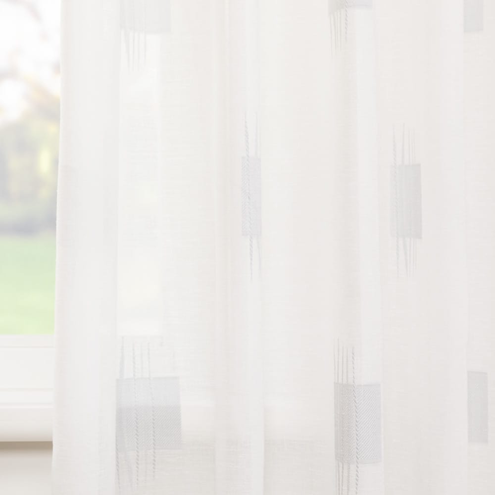Carona – Off White met Ijsblauw – 04 — 315 cm