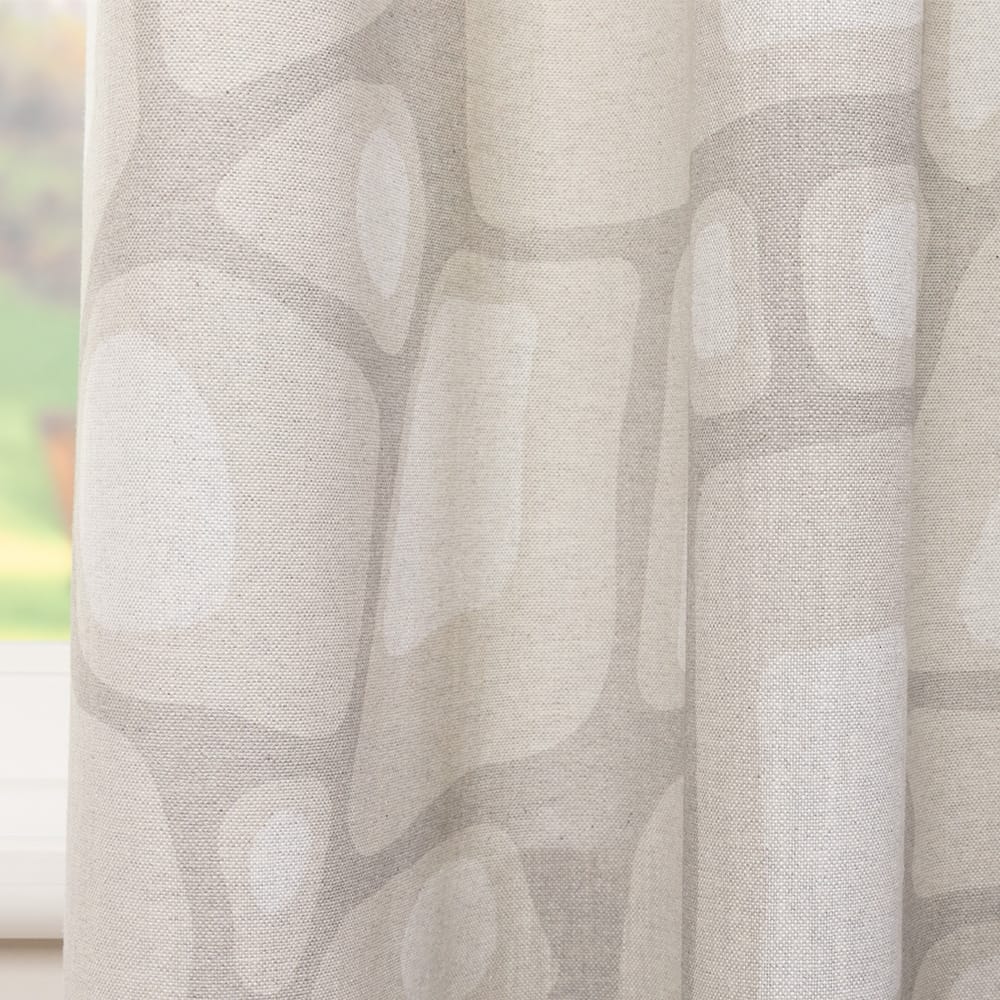 Pebbles – Licht Grijs – 51 — 132 cm