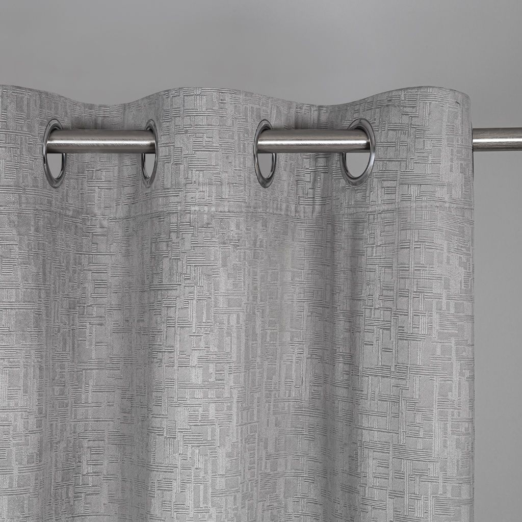 Gerster 41171 0860 grijs - 245 x 140 cm (hoogte x breedte)