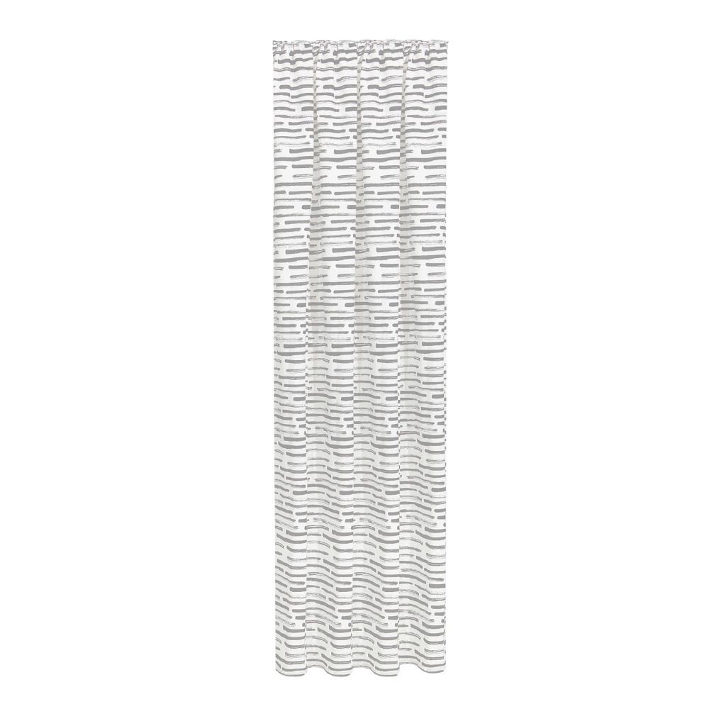 Gerster 40705 0840 lichtgrijs - 245 x 140 cm (hoogte x breedte)