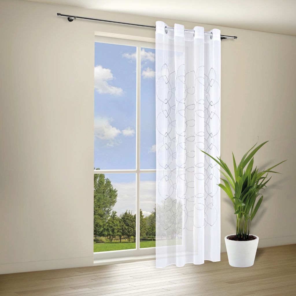 Gerster 40992 0810 antraciet - 245 x 140 cm (hoogte x breedte)
