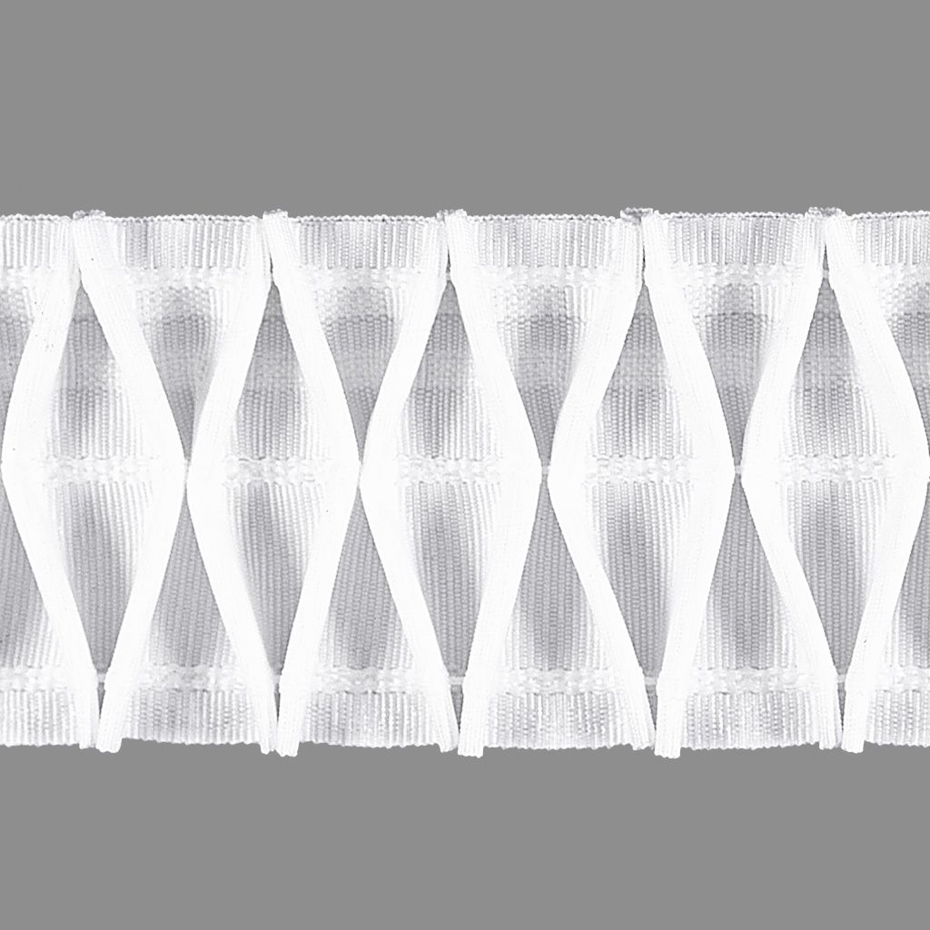 Gerster 6630 Schmuckfaltenband 80mm, 250% - 80 mm bandbreedte