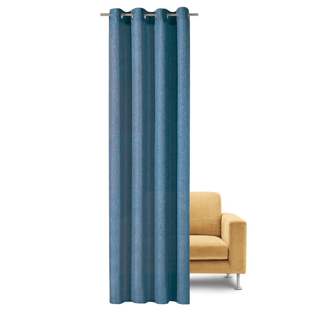Gerster 40826 0800 blauw - 245 x 140 cm (hoogte x breedte)