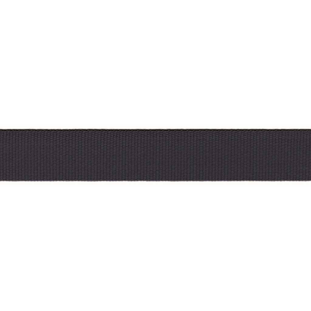 Gerster 61200 Ripsband 26mm 0810 antraciet - 25 mm bandbreedte
