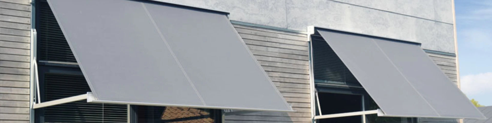 Sunshade Experts Uitvalscherm - Carre 110 schuin - sfeerbeeld productfamilie