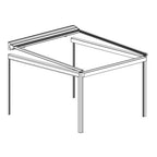 Sunshade Experts Matera PERGOLA + 3 x RS Smart - uitvoering