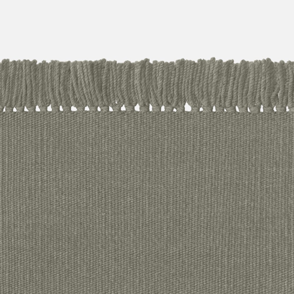 Kvadrat Kelim Coloured Fringes 2424 - op maat