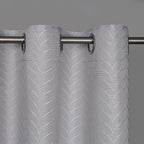 Gerster 41161 0084 grijs - 245 x 145 cm (hoogte x breedte)