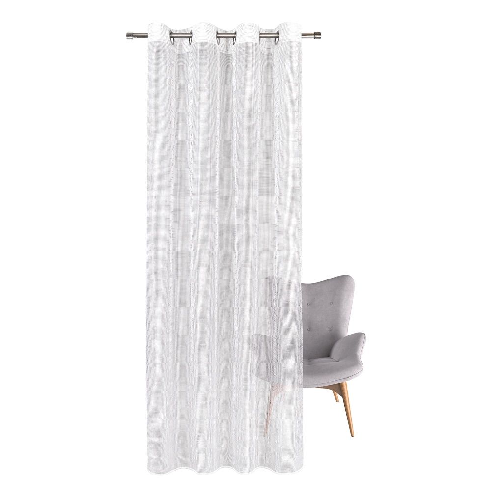 Gerster 41170 0870 lichtgrijs - 245 x 140 cm (hoogte x breedte)