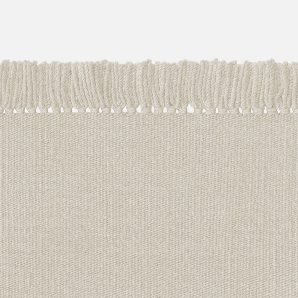Kvadrat Kelim Coloured Fringes 0101 - op maat